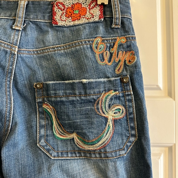 EXTYN Beaded Jeans from Italy - Picture 5 of 7